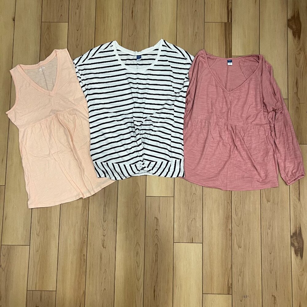 Old Navy Maternity Tops Bundle